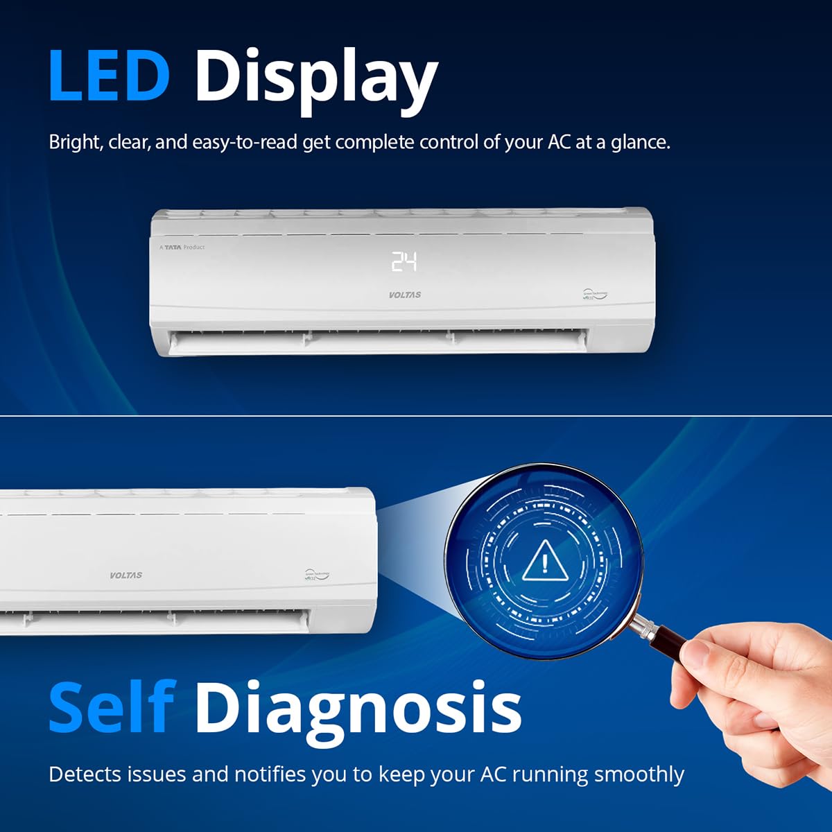 Voltas 1.5 ton 5 Star, Inverter Split AC - Image 3