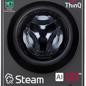 LG 9 Kg, 5 Star, AI Direct Drive Technology Fully-Automatic Front Load Washing Machine